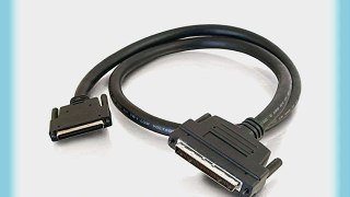 C2G / Cables to Go - 20710 - 6ft VHDCI .8mm 68M to SCSI-3 MD68M (Thumbscrew) Cable