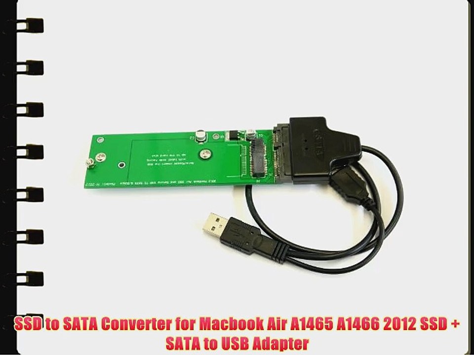 SSD to SATA Converter for Macbook Air A1465 A1466 2012 SSD SATA to USB  Adapter - video Dailymotion