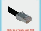 Outdoor Shielded Direct Burial Cat5e Ethernet Cable 200ft