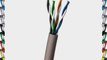 C2G / Cables to Go 43107 Cat6 UTP Stranded PVC CM-Rated Cable Grey (500 Feet/152.4 Meters)