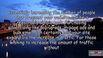 Increasing Web Traffic