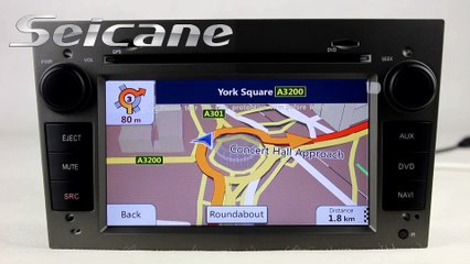 Car radio upgrade for 2009-2012 OPEL Antara with in dash head unit CD DVD player WIFI rearview