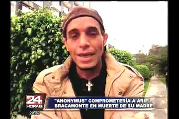 Video revela que Ariel Bracamonte estaría implicado en asesinato de su madre (1/2)
