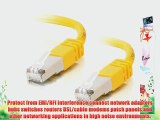 C2G / Cables to Go 28709 Cat5E Molded Shielded Patch Cable Yellow (100 Feet/30.48 Meters)