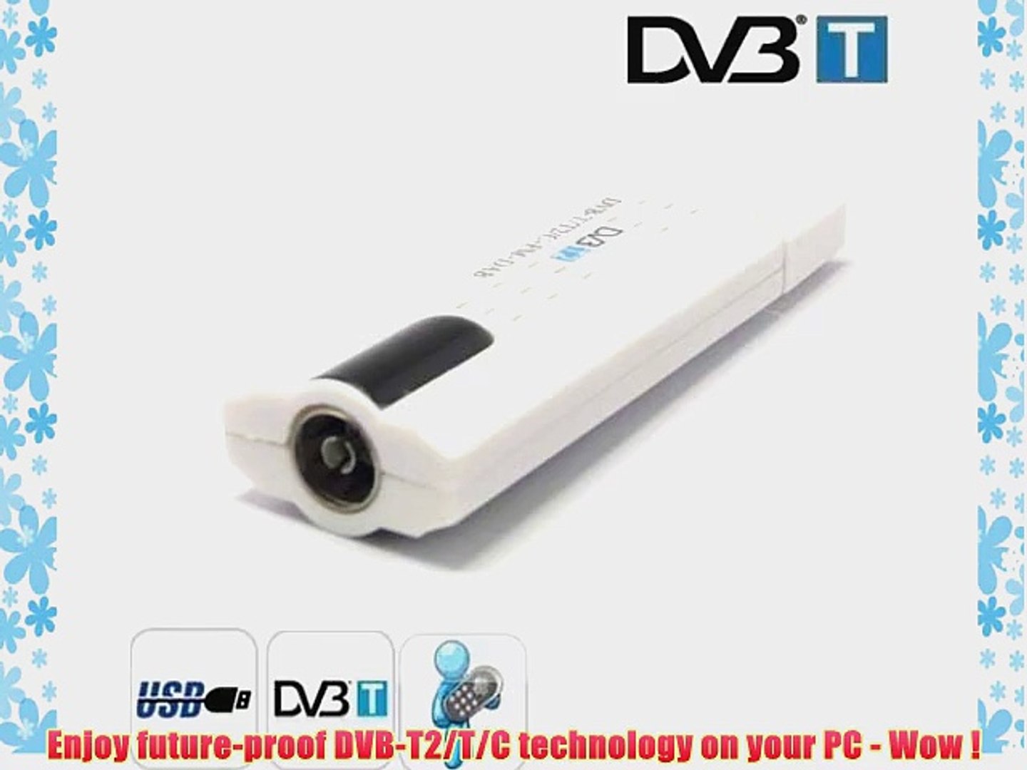 USB 2.0 Tv Stick Dvb-t2 /T/c Dvb-t Dvb-t2 Fm DAB Receiver Adapter - video  Dailymotion