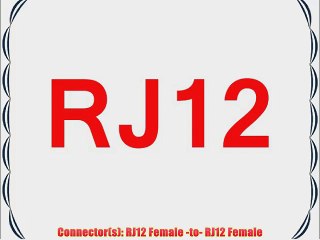 iMBAPrice? RJ12 / RJ11 6P6C Straight Telephone Inline Coupler (25 Pack)