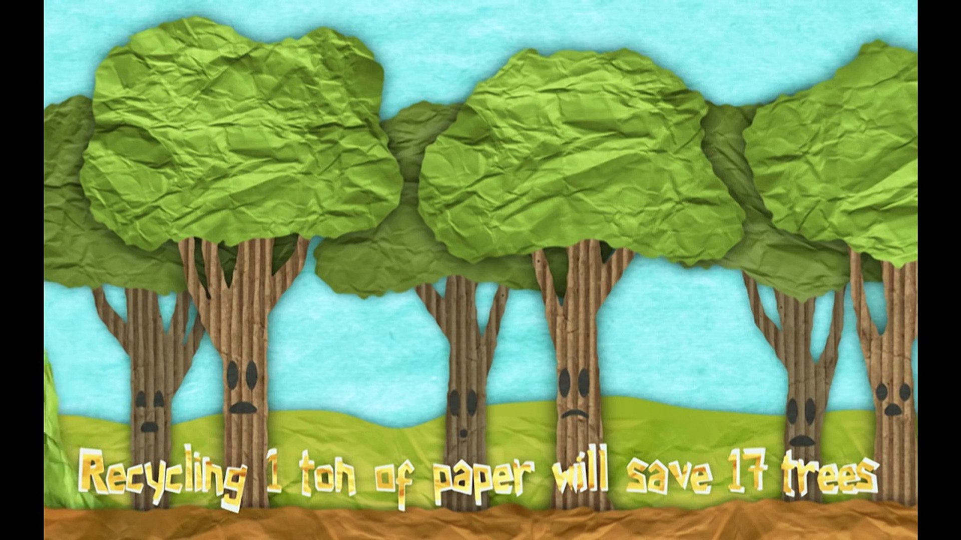 Educational video for kids How Paper Is Made