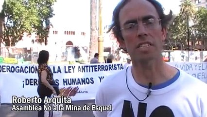 Movilización por la DEROGACIÓN de la LEY ANTITERRORISTA