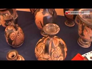 TG 15.04.15 Bari, recuperati reperti archeologici dalla Spagna