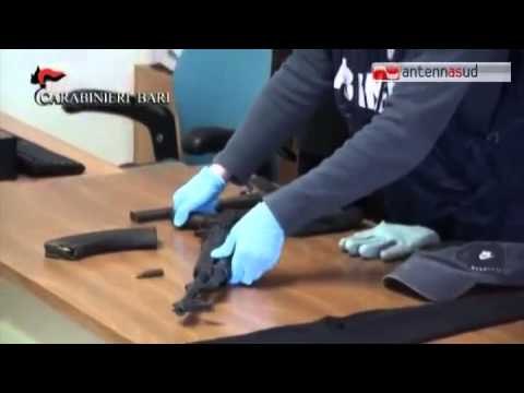 TG 16.04.15 Terlizzi, arrestati albanesi con armi pronte a sparare