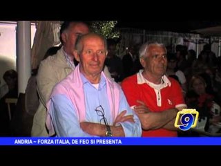 ANDRIA | Forza Italia, De Feo si presenta