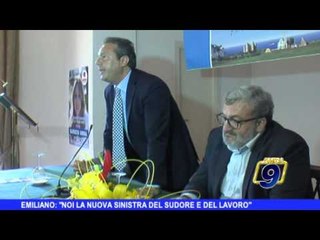 REGIONALI | Emiliano: "Noi, la nuova sinistra del sudore e del lavoro"