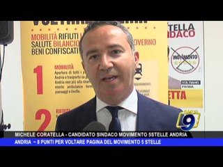 ANDRIA | 8 punti per "voltare pagina" del Movimento 5 Stelle