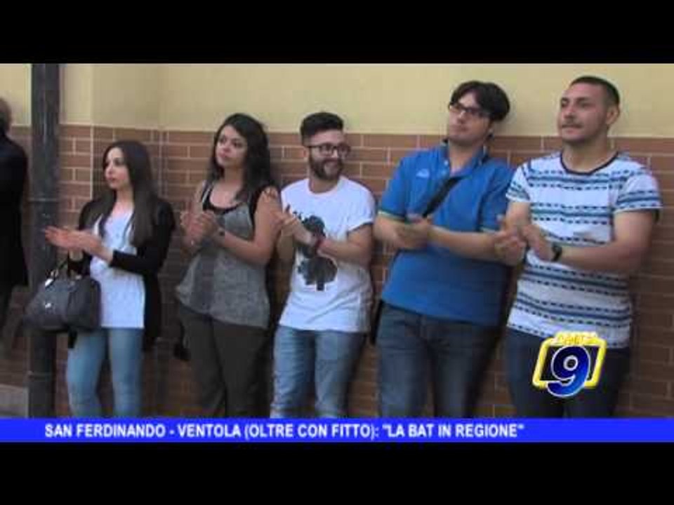 SAN FERDINANDO | Ventola (Oltre con Fitto): "La Bat in Regione"