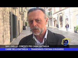 CANNE DELLA BATTAGLIA | Transennata la fontana di S. Ruggiero