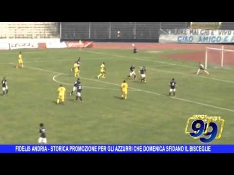 FIDELIS ANDRIA | Storica promozione per gli azzurri che domenica sfidano il Bisceglie