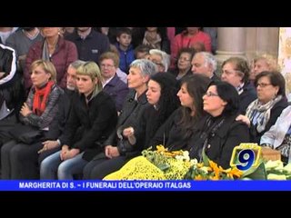 MARGHERITA DI S. | I funerali dell'operaio Italgas Nicola Delvecchio