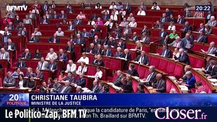 Politico-Zap : Echange musclé entre Eric Ciotti et Christiane Taubira