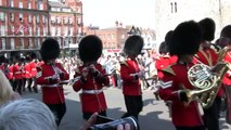 Scots Guards in WIndsor 30/04/2011