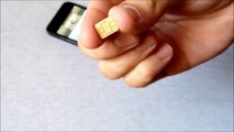 Micro-Sim zu Nano-Sim für Iphone 5/6 - Tutorial