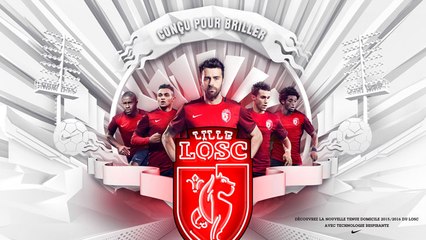 Le LOSC présente son nouveau maillot domicile