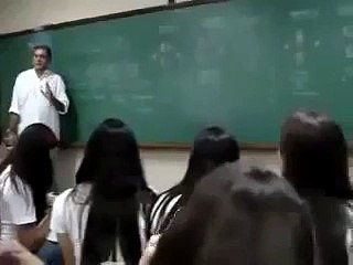Girls Doing Bad in Class Room