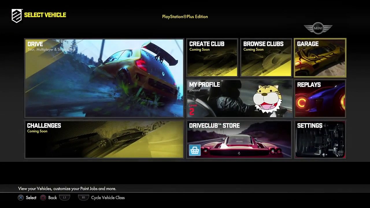 DRIVECLUB PS PLUS Edition First Look
