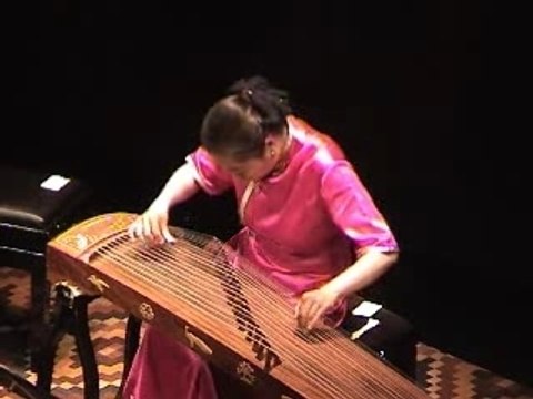 Musique chinoise traditionnelle classique: Liu Fang - Promenade à Guangling , zheng solo