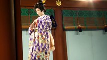 Nihon Buyo performed by Kazuko Kato for Reitaisai at Hachimangu