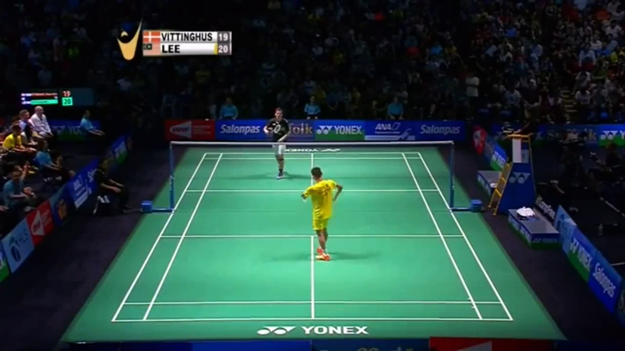 Badminton : le point exceptionnel de Hans-Kristian Vittinghus
