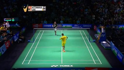 Badminton : le point exceptionnel de Hans-Kristian Vittinghus