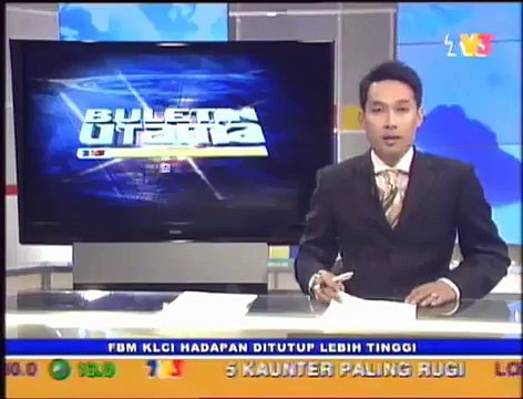 Buletin Utama, TV3, 29-April-2010