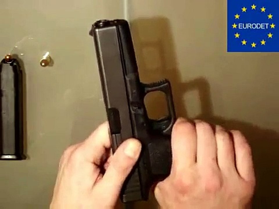 Pistole Glock 17 - Auseinandernehmen (Waffenkunde Detektiv-Ausbildung EURODET)