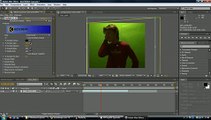How To Make The Ipod Advert Effect With Adobe After Effects and a Green Screen!