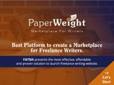 Build Marketplace for Freelance Writers with PaperWeight