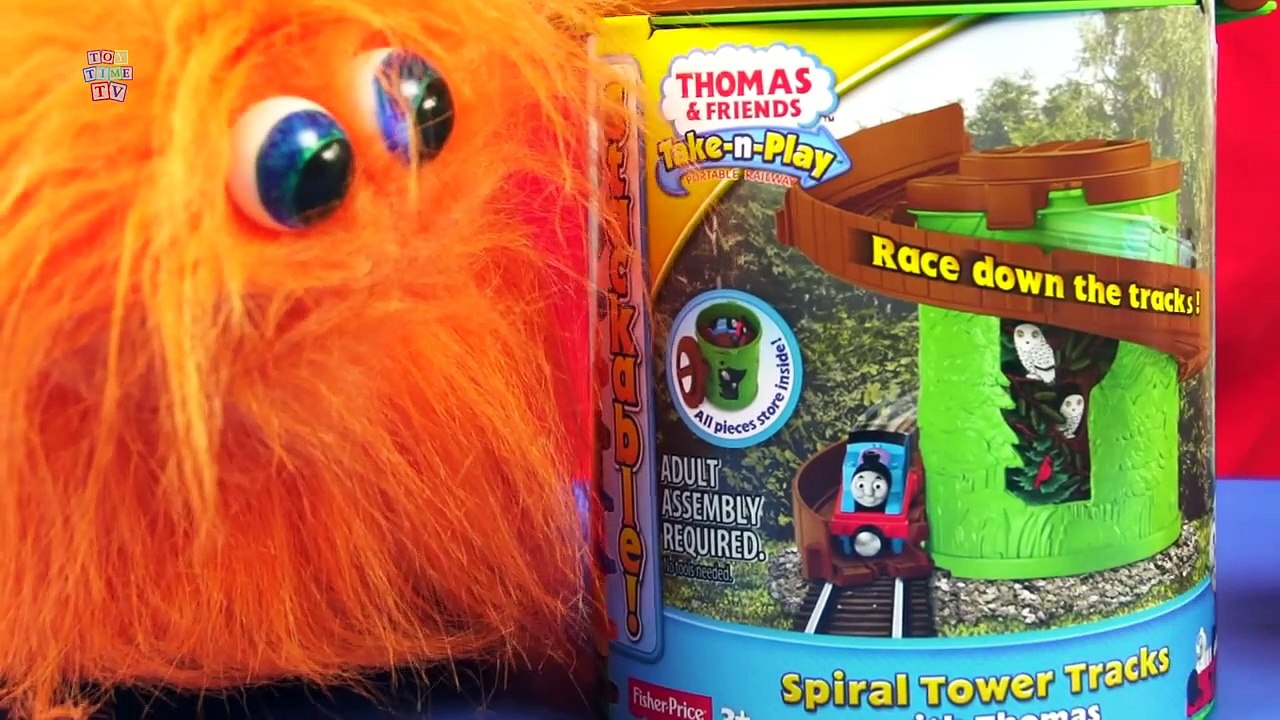 Thomas & Friends Spiral Tower Tracks Take N Play Toy Playset Review Fisher Price