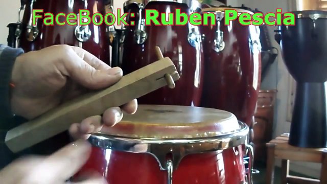 Como hacer un afinador de Congas y Bongó - Hazlo tu Mismo (Home made bongoe tuner)
