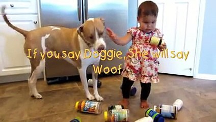 Vicious Pit Bull attacks baby girl