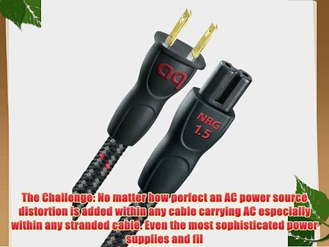 AudioQuest - Audio Power Cable Accessories - 3FT - 20FT - NRG-1.5