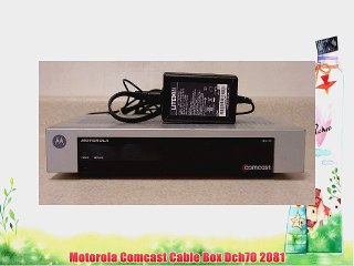 Motorola Comcast Cable Box Dch70 2081