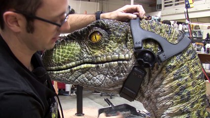 Making of Jurassic World - fabrication d'un Apatosaurus Animatronic