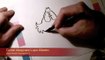Come disegnare Lupo Alberto in 2 minuti. how to draw Lupo Alberto in about 2 minutes