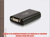 C2G/ Cables To Go 30561 USB 3.0 to DVI Video Adapter External Video Card