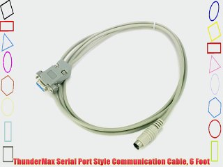 ThunderMax Serial Port Style Communication Cable 6 Foot