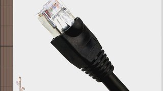 30ft Cat5e Outdoor Waterproof Ethernet Cable Direct Burial w/Shielded Connectors 30 ft