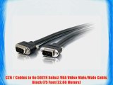 C2G / Cables to Go 50219 Select VGA Video Male/Male Cable Black (75 Feet/22.86 Meters)