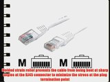 StarTech.com White Molded RJ45 UTP Cat 5e Patch Cable - 75 Feet (M45PATCH75WH)
