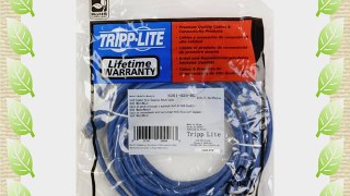 Tripp Lite Cat6 Gigabit Snagless Molded Patch Cable (RJ45 M/M) - Blue 100-ft.(N201-100-BL)