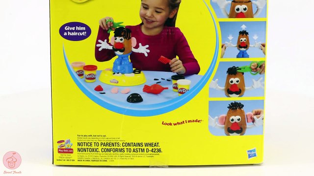 Play doh MR. POTATO HEAD Shape-A-Spud Playset TOY Review | Sweet Treats Playdough