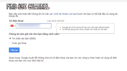 [Gmail - CreateAcc] Tạo tài khoản Gmail [ phần cuối]